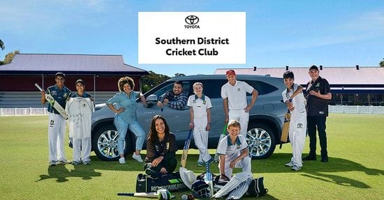SOUTHERN DISTRICT CRICKET CLUB TOYOTA GOOD FOR CRICKET RAFFLE